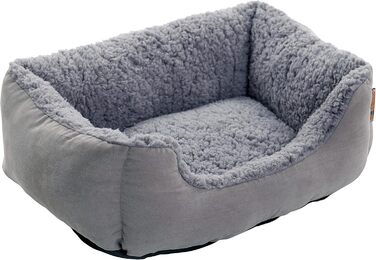 Крісло-ліжко для собак ESTEXO, сіро-світло сірий колір, 90x70x20 см