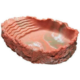 Набір для напоїв, миска для води, 550 мл, червоний, 24x5x17 см