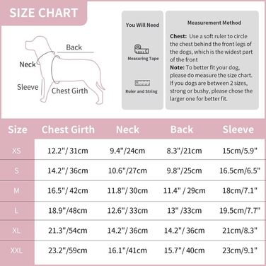 Піжама для собак з полярного флісу, тепла зимова куртка та светр для маленьких та середніх собак, X-Large, рожевий