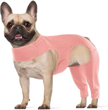 Комбінезон для собак після операції на ногах, захист від витікання, запобігає інфекціям, розмір L, рожевий