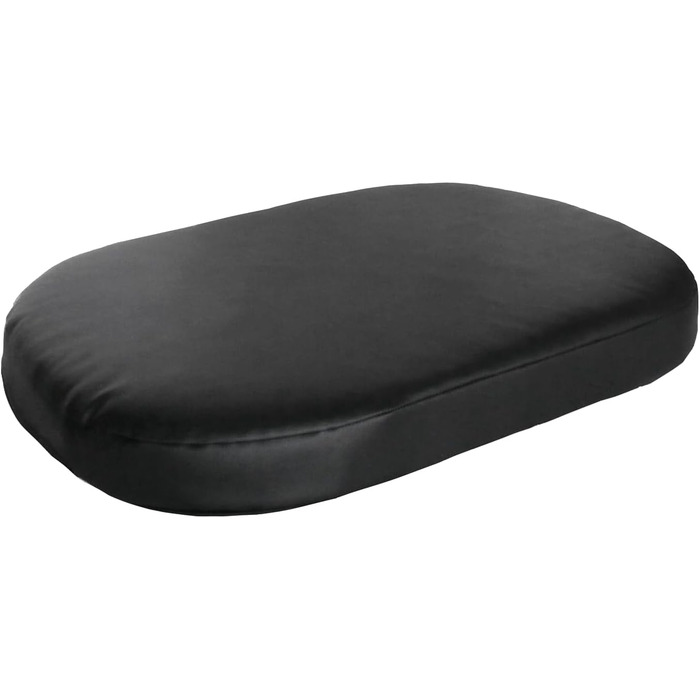 Ортопедичне ліжко для собак Tierlando® Sammy з віскоеластичним матрацом та високим бортиком з міцного поліестеру. Розмір: 140x105 см, колір: графіт. Забезпечує комфортний та суглобово-захисний сон.