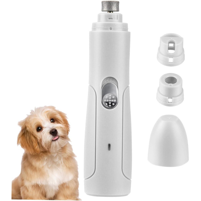 Триммер для нігтів Supvox Krallenschneider – безпечний інструмент для грумінгу собак та котів. Матеріал: ABS, колір: білий.