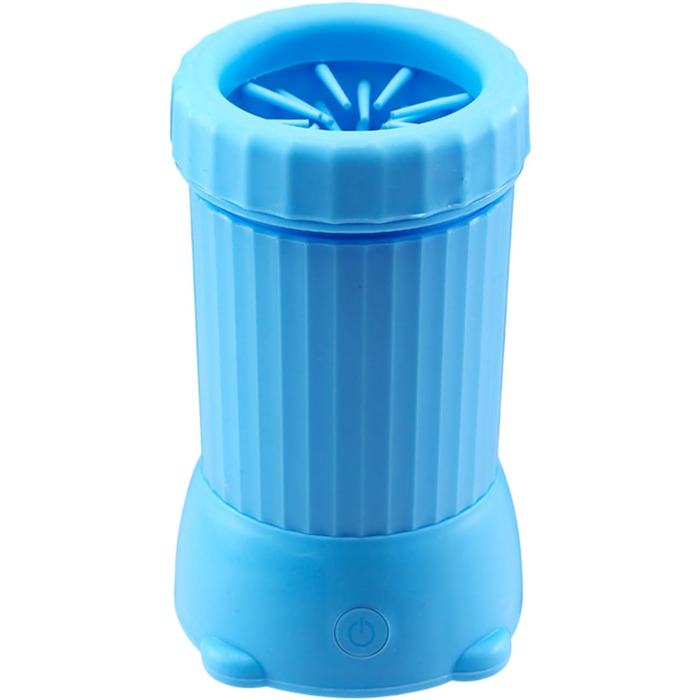 Автоматичний мийник лап для собак, USB, для дому, середні та великі породи, цуценята, блакитний