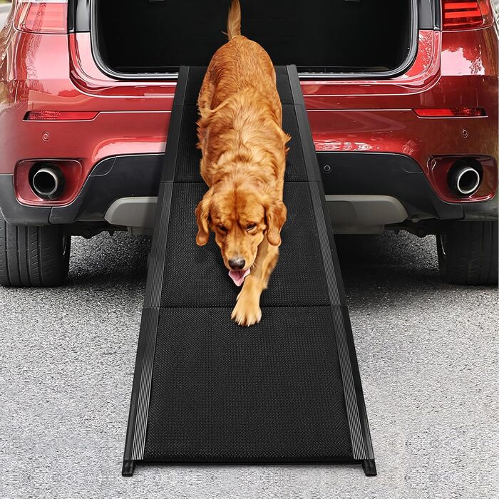 Східці для собак у машину, розкладні, 180x50 см, для великих собак, до 115 кг, SUV та LKW