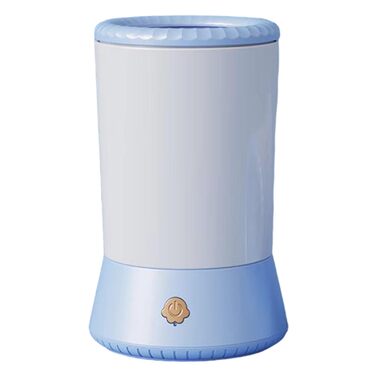 Електрична мийка для лап собак - портативна чаша для миття лап тварин | Зручна автоматична мийка для собак та котів, інструмент для догляду за малими, середніми та великими тваринами, блакитна