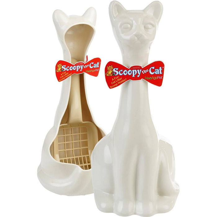 Тримач для совка для прибирання за тваринами New Age Pet з совком, пластик