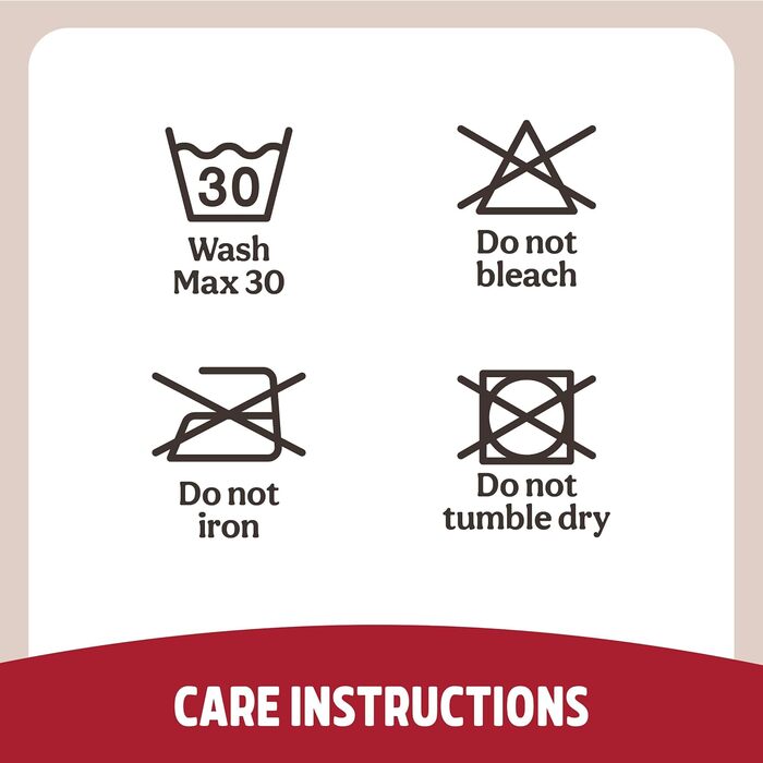 Ляжка для собак Rosewood Cord, квадратна, бежева, розмір S