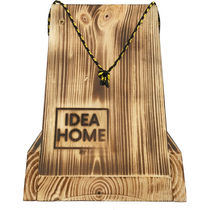 Дім для птахів IDEA HOME з дерева на ланцюгу, годівниця для птахів, підходить для цілорічного годування