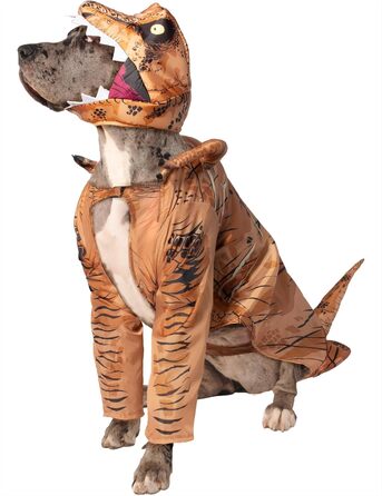 Костюм динозавра T-Rex для собак Rubies Jurassic World, розмір XXL, для вечірок та Halloween