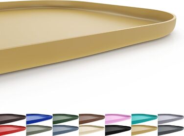 Силіконовий килимок для корму домашніх тварин з піднятим бордюром, миски для собак та котів, килимок для годівлі з високим бордюром для захисту від води, гумовий килимок 24x16x0,8 см (24 x 16 x 0.8 дюймів, Бежевий)