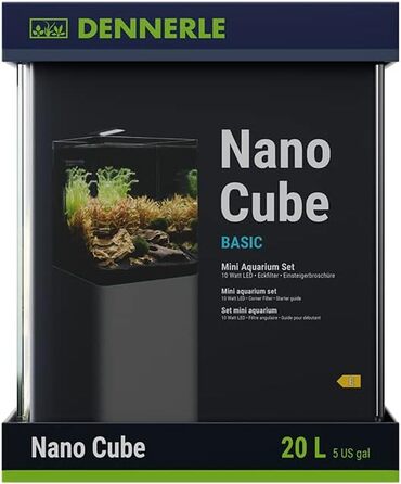 Nano-акваріум Dennerle Cube Basic 20 л з округлим склом