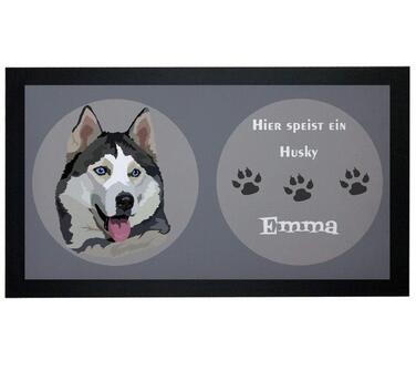 Підстилка для собак Хаскі з персональним написом