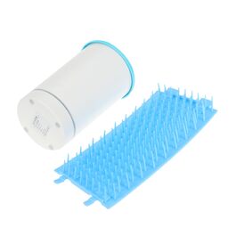 Електрична машинка для миття лап домашнім тваринам POPETPOP з USB-зарядкою (синьо-біла)