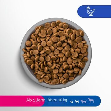 Сухий корм для собак Perfect Fit Adult для маленьких та дуже маленьких порід (XS/S) з куркою, 6 кг