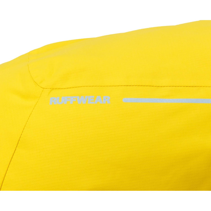 Ruffwear Vert зимова водонепроникна куртка для собак XS, ізоляційна жовта дощовик для собак, легка всепогодна жилетка для собак, мінерально-жовтий