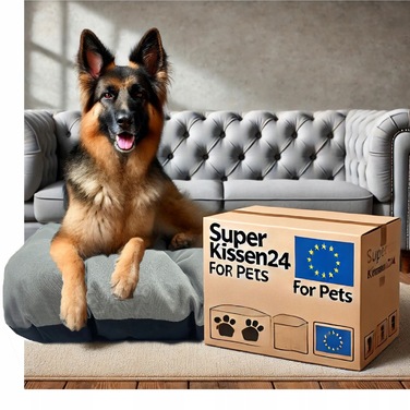 Лежанка для собак Superkissen24, багатоколірна, 80 см x 120 см