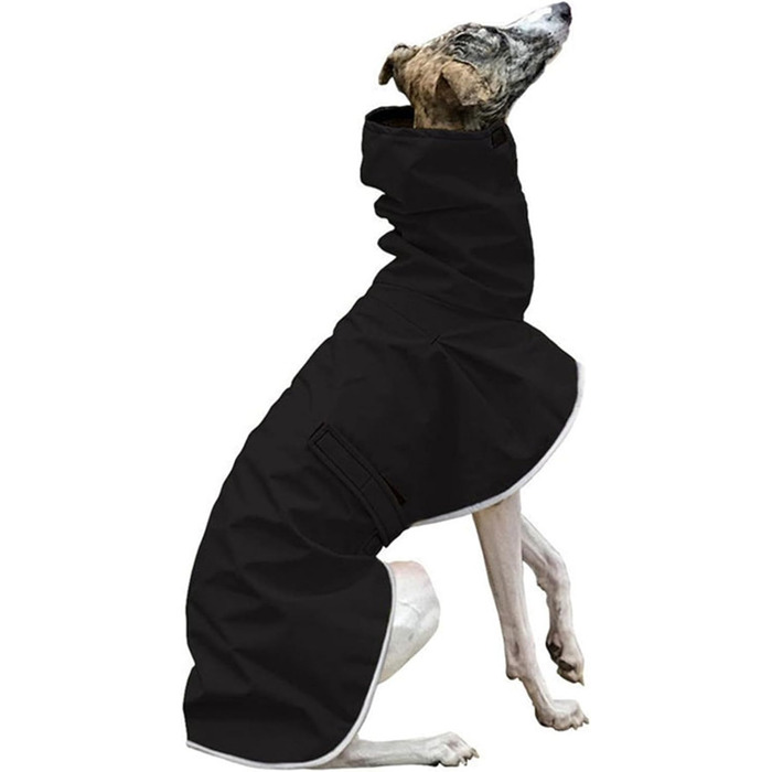 Теплий флісовий халат для собак Італійського грейхаунда/Вів'єра, тепла куртка для собак, зимовий халат для собак, розміри B, S