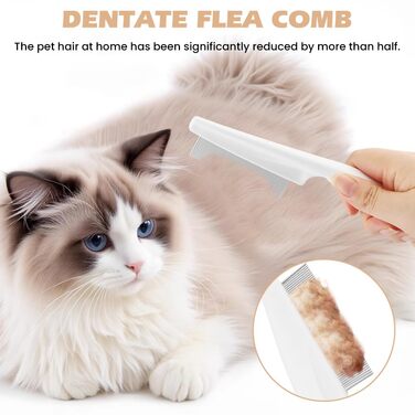 Набір з 3 щіток для вичісування шерсті собак та котів, інструмент для видалення шерсті з 2 гребінцями для собак, котів, коней, безболісне доглядове обладнання для короткої шерсті