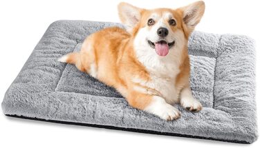 Килимок для собак Baodan, 75x50 см, сірий, для маленьких та середніх порід, з антиковзною основою