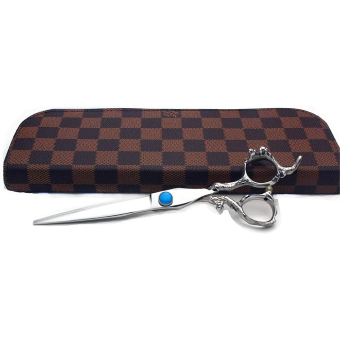 Професійна ножиця для грумінгу тварин 7-8 дюймів, з нержавіючої сталі, пряма, для салонів та грумерів