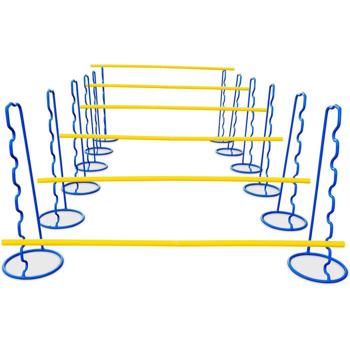 Набір перешкод для собак великих порід Vinex: регульована висота до 63 см