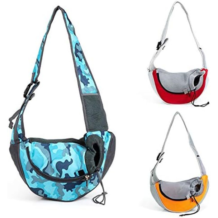 Сумка-переноска для собак і котів, 5 кольорів, для маленьких тварин до 3 кг, регульована, зручна переноска-рюкзак