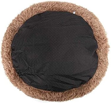 Ортопедичне ліжко для собак XL-XXXL: зручне, кушетка для великих собак, антистрес, з ефектом пам'яті, 120 см, темно-коричневе