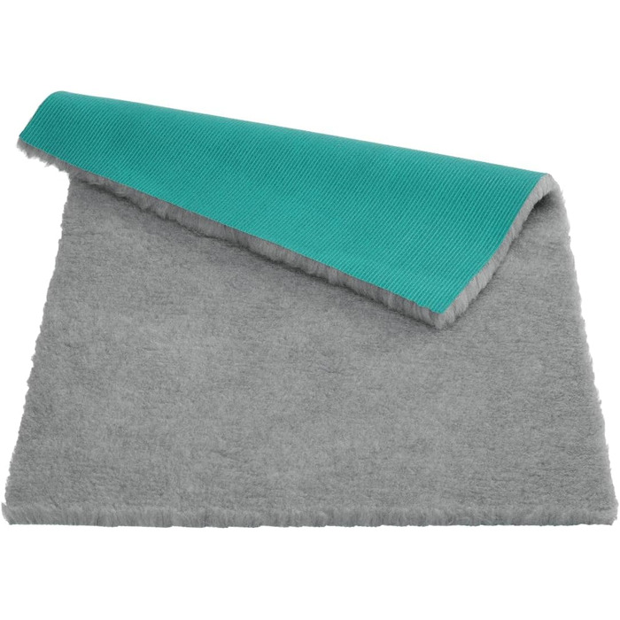 Медичне ліжко для собак Premium - ковдра для собак: неслизька, вологопоглинаюча, дихаюча та пральна (сірий, 70 x 100 см) 70x100 см Сірий