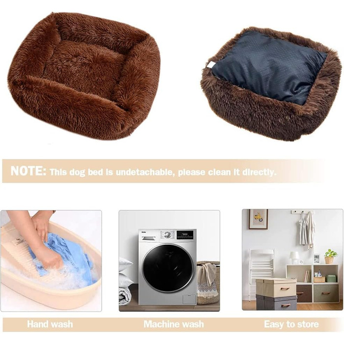 Кругле ліжко для собак та котів Chickwin з м'якого плюшу, зелене (80x65x18 см)