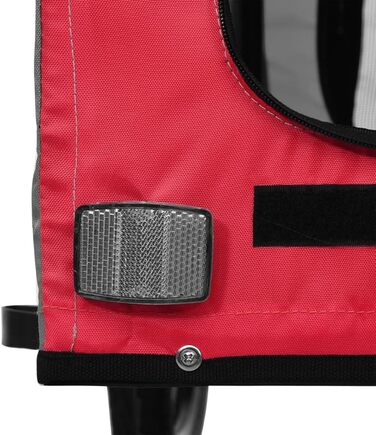 Фаркоп для велосипеда Gecheer для собак, переносник для собак, зелений та сірий, 124 x 53 x 53 см