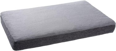 Ортопедичне собаче ліжко знімний та пральний чохол, вибір кольору та розміру, темно-сірий, XS