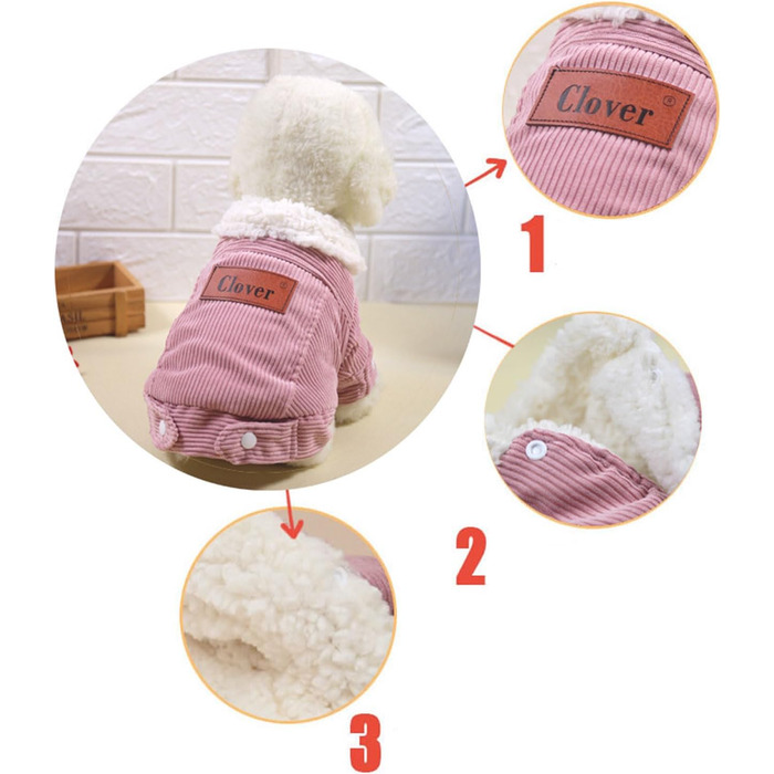 Зимовий теплий пуховик для собак на холодну погоду, теплий флісовий одяг, вітронепроникний комбінезон для маленьких порід, зелений XL