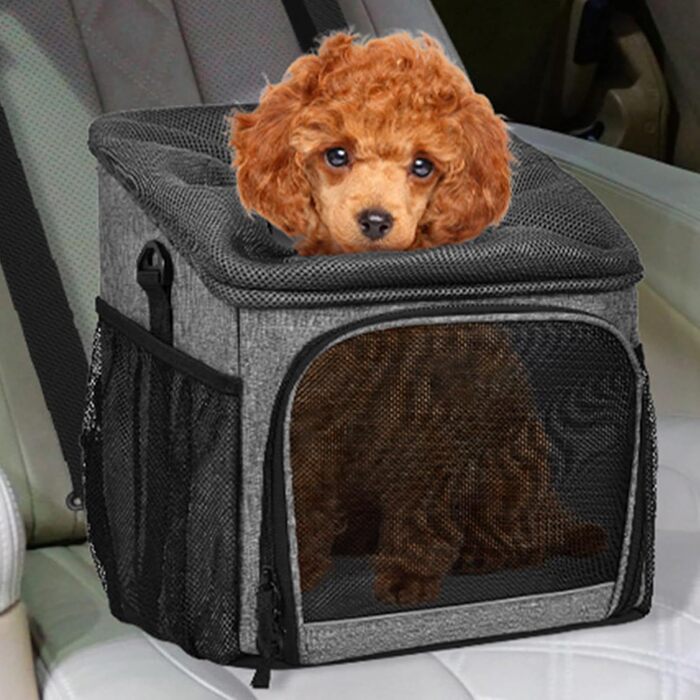 Кошик для велосипеда та собак | Кошик для собак на велосипеді, легкий аксесуар для монтажу з дихаючою сумкою для покупок, піших прогулянок, кемпінгу та подорожей