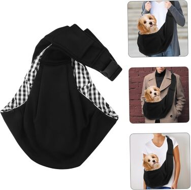 Kisangel Сумка-переноска для собак і котів, регульована, легка, портативна, для подорожей, з плечовим ременем