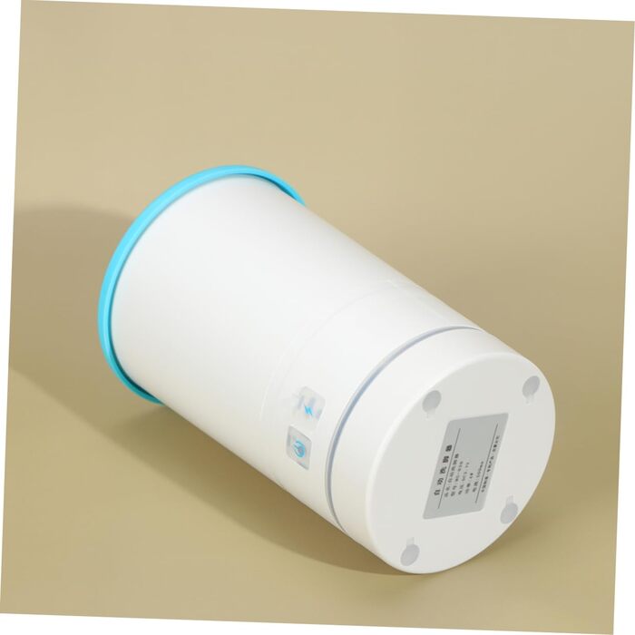 Машина для миття лап тварин Healeved USB, силікон, ротаційна мийка лап для собак і котів, блакитно-білий, 16.4*10.4*2.3 см