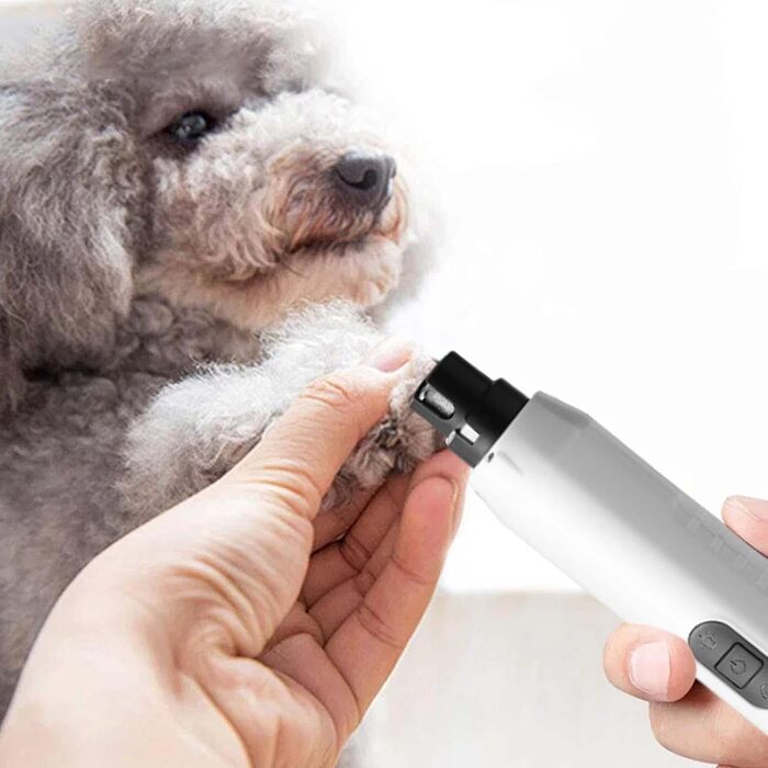Електричний триммер для собак та котів, 5 швидкостей, акумуляторний, професійний, інструмент для догляду за лапами, для малих та середніх порід