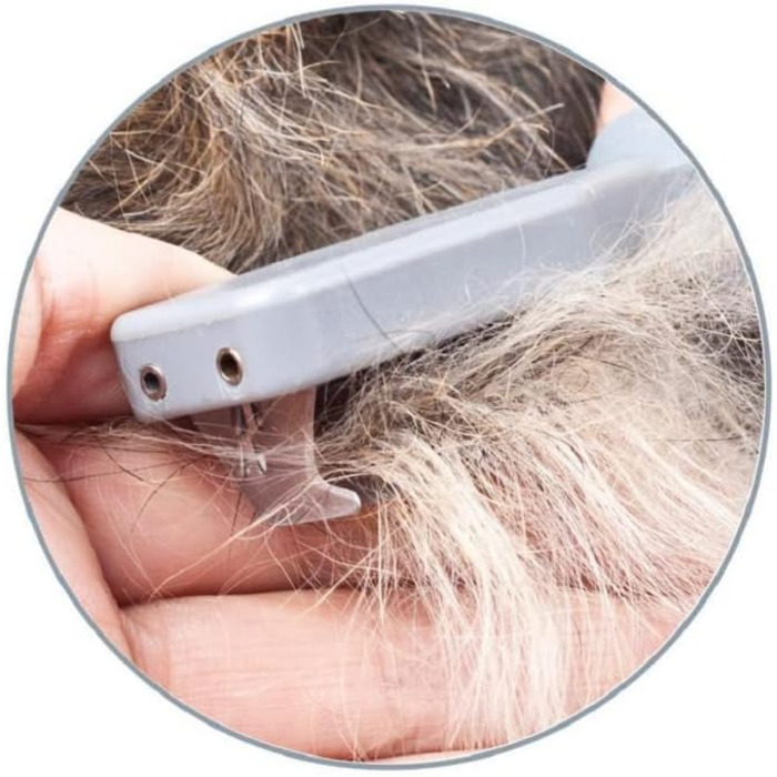 Щітка для вичісування шерсті EHASO з 6 зубцями для вичісування вовни