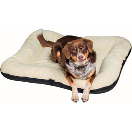 Килимок для собак 4L Textil Ella, 90x70 см, бежевий - водовідштовхувальне штучне шкіряне ліжко для собак середніх порід