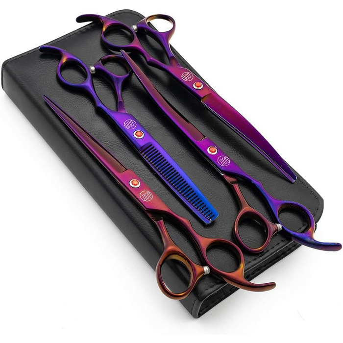 Професійні ножиці для грумінгу собак Moontay (4 шт.) - 7 дюймів (JP Edelstahl)