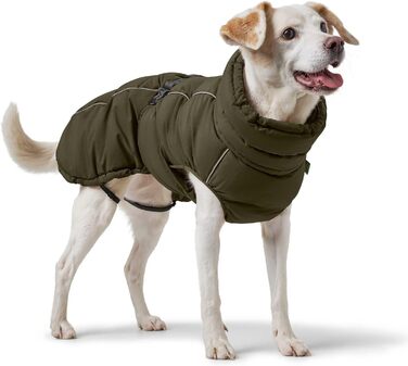 HUNTER Hundemantel Paxson оливковий, теплий, водонепроникний, для собак, розмір 50