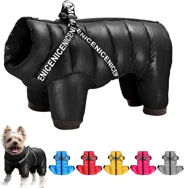 Зимовий теплий куртка для собак, водонепроникний, для малих та середніх собак, для Французького бульдога, червоний, розмір M