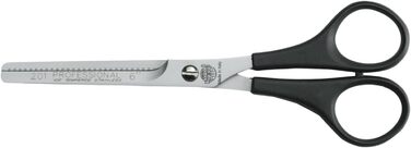 Професійні ножиці для філірування Kiepe з 28 зубцями – напівріжучі ножиці з нержавіючої сталі, легкий пластиковий грифель, Made in Italy для салону та дому (201, 6 дюймів)