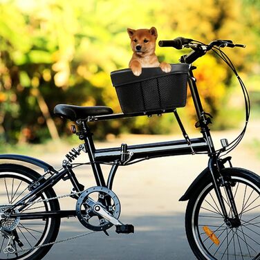 Водонепроникний кошик для тварин на велосипед, кошик для собак на кермо | Складаний, знімний кошик для тварин, велосипедний кошик для собак з установкою