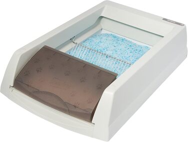 PetSafe самочистяча котяча туалетна коробка ScoopFree Original з одноразовим лотком, неклубкувальний наповнювач, до 30 днів без заміни