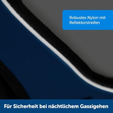 Нашийник для собак PetSafe EasySport, повністю з м'якою підкладкою, для собак 9-16,5 кг, розмір S, блакитний