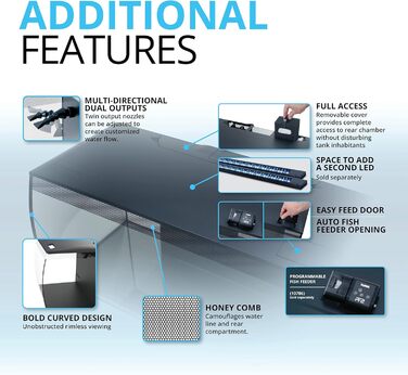 Акваріум Fluval Flex 123 л, прісноводний, чорний, комплект