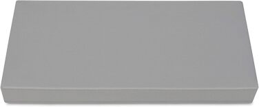 Крісло-лежанка для собак SuperKissen24: водонепроникний, миючий лежак для тварин (сірий, 80x40 см)