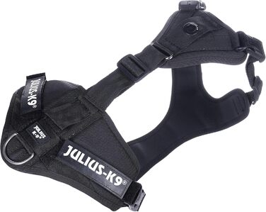 Шлея Julius-K9 для мантрілінгу та прогулянок, розмір L-XL, чорна