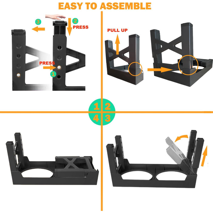 Підвищений миска для собак Arsagoo: 1 x 1100 мл з нержавіючої сталі, 1 x для повільного годування, 1 x водовідштовхувана, регульована по висоті (5 рівнів) для собак маленьких та середніх порід