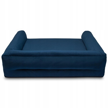 Ортопедичне велюрове лежак-преміум для собак середніх порід HUGGY DOGGY XL